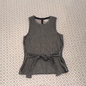 Navy and white summer tunic